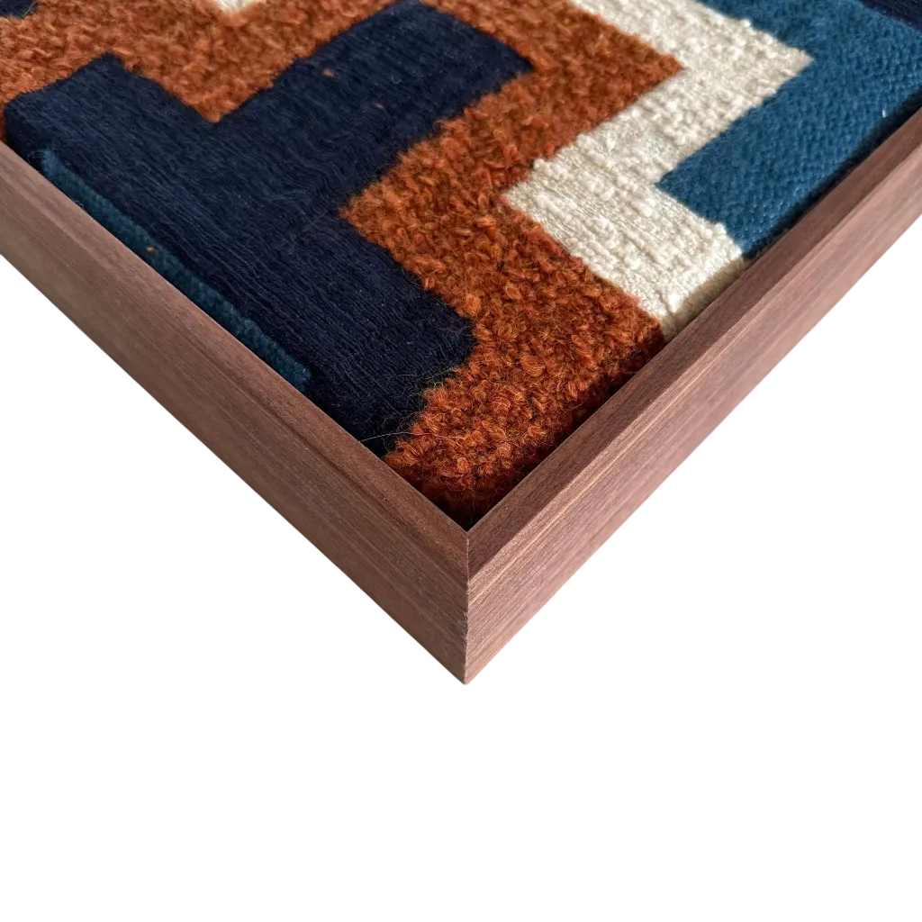 Zijaanzicht Aronne Denim Rust.webp