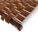 Wall Art Braided Alassio Cognac zijaanzicht.webp