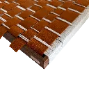Wall Art Braided Merana Rust zijaanzicht.webp