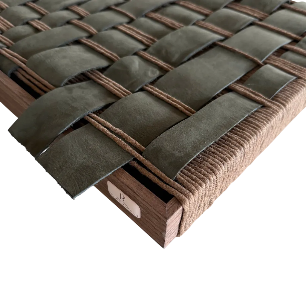 Wall Art Braided Chio Olive Zijaanzicht.webp
