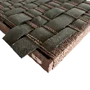 Wall Art Braided Chio Olive Zijaanzicht.webp