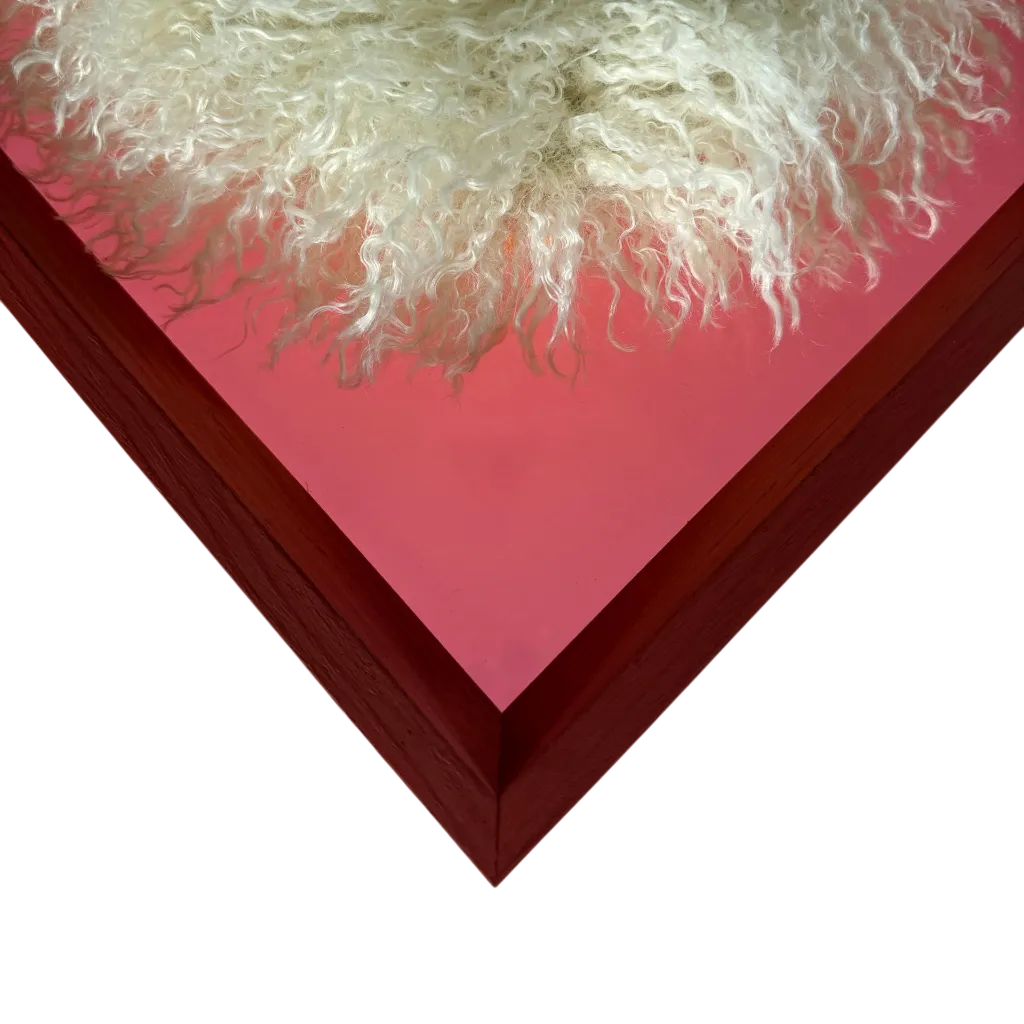 Wall Art Plexi Aquino Off White Cranberry Zijaanzicht.webp
