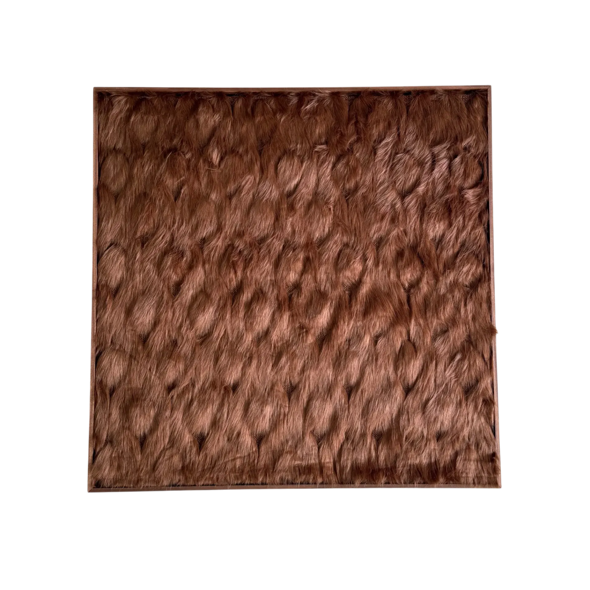 [100486] Wall Art Charmana Bronze (30x30 cm, Baklijst Bronze)
