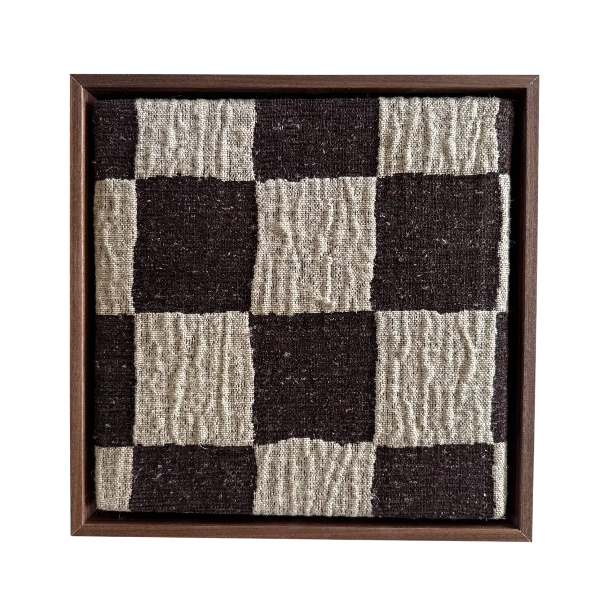 [100595] Wall Art Chiavari Plum (Baklijst Eiken Fineer 5 cm, 30x30 cm)