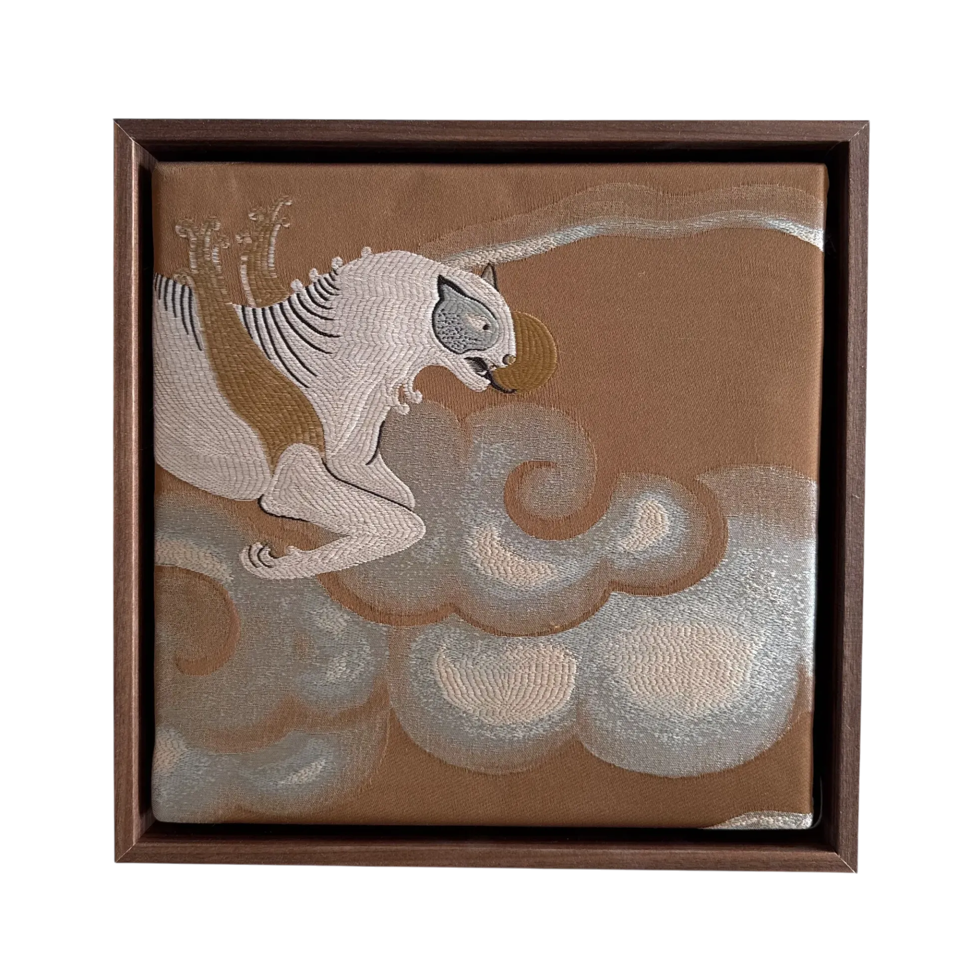 Wall Art Cumae Denim/Rust 138 cm