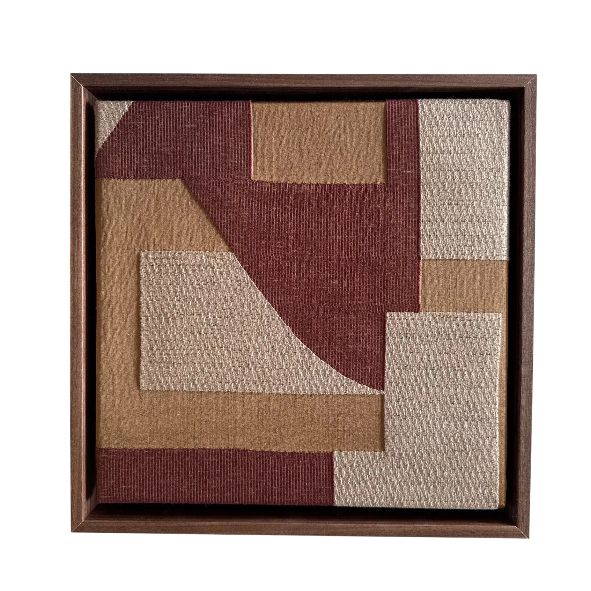 Wall Art Isola Burgundy/Camel