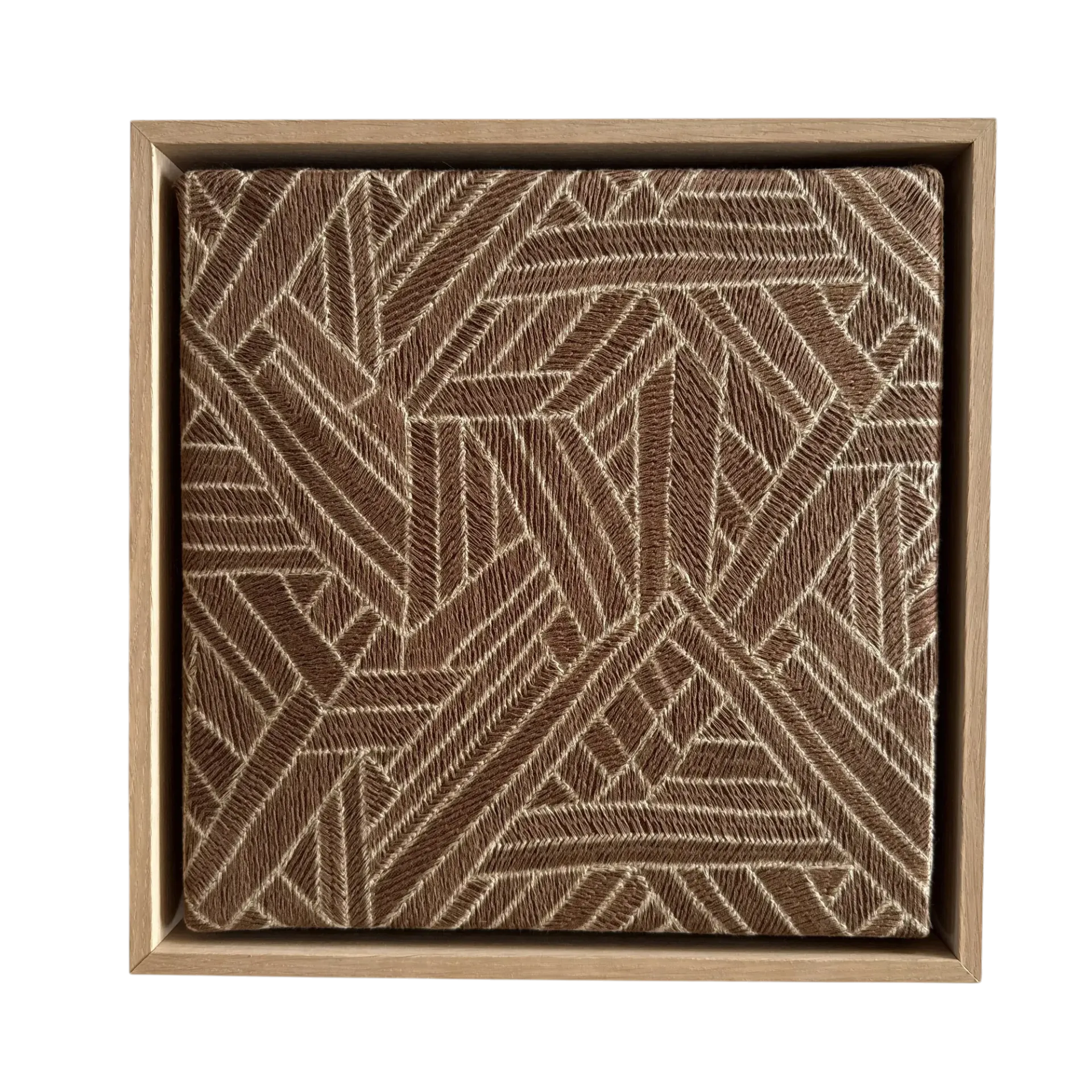 [101157] Wall Art Laposa Bronze (30x30 cm, Wissellijst Gold)