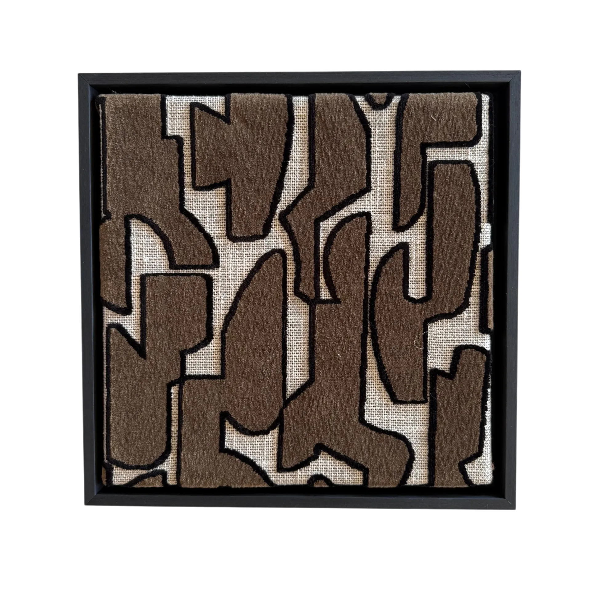 Wall Art San Remo Black/Sand
