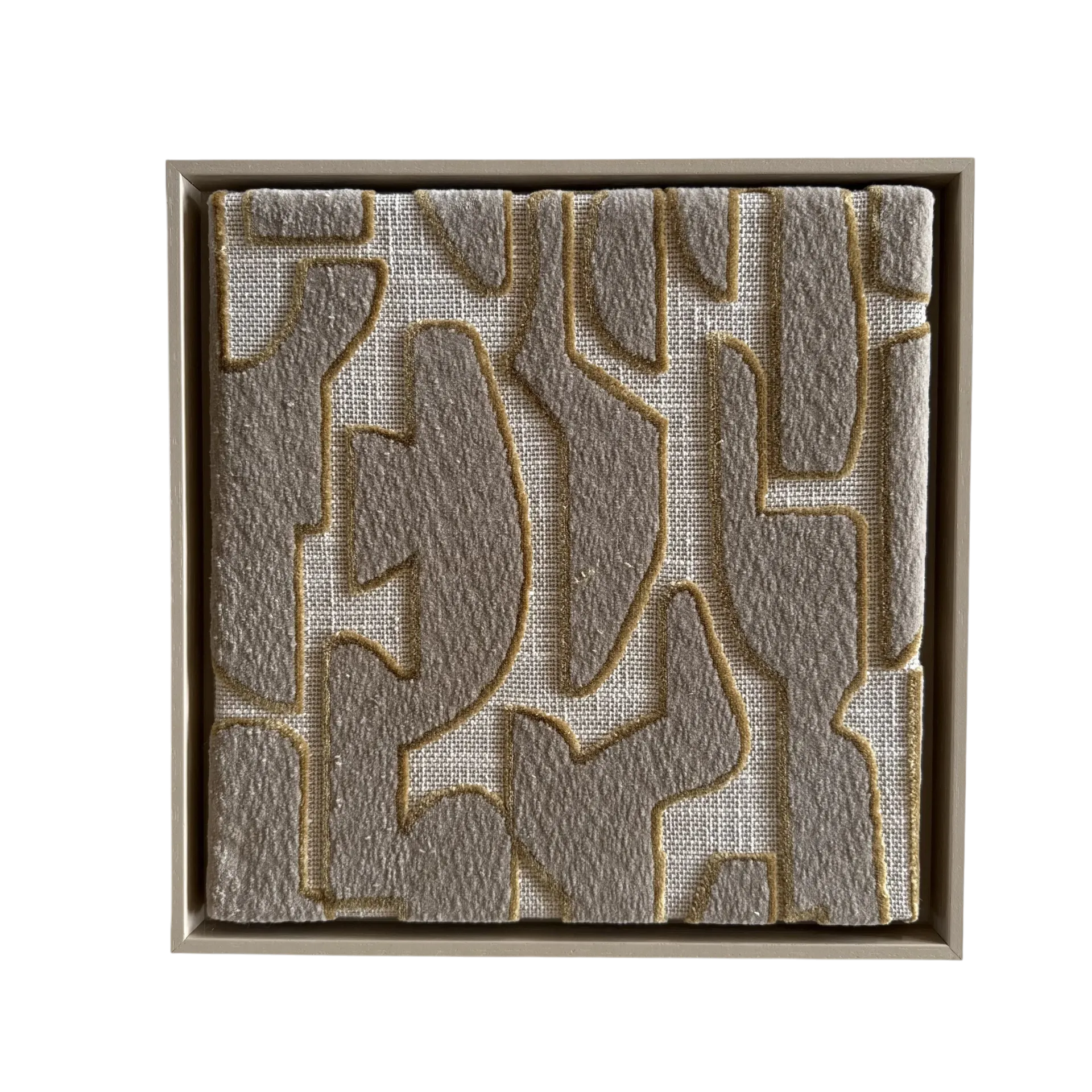 Wall Art San Remo White/Gold