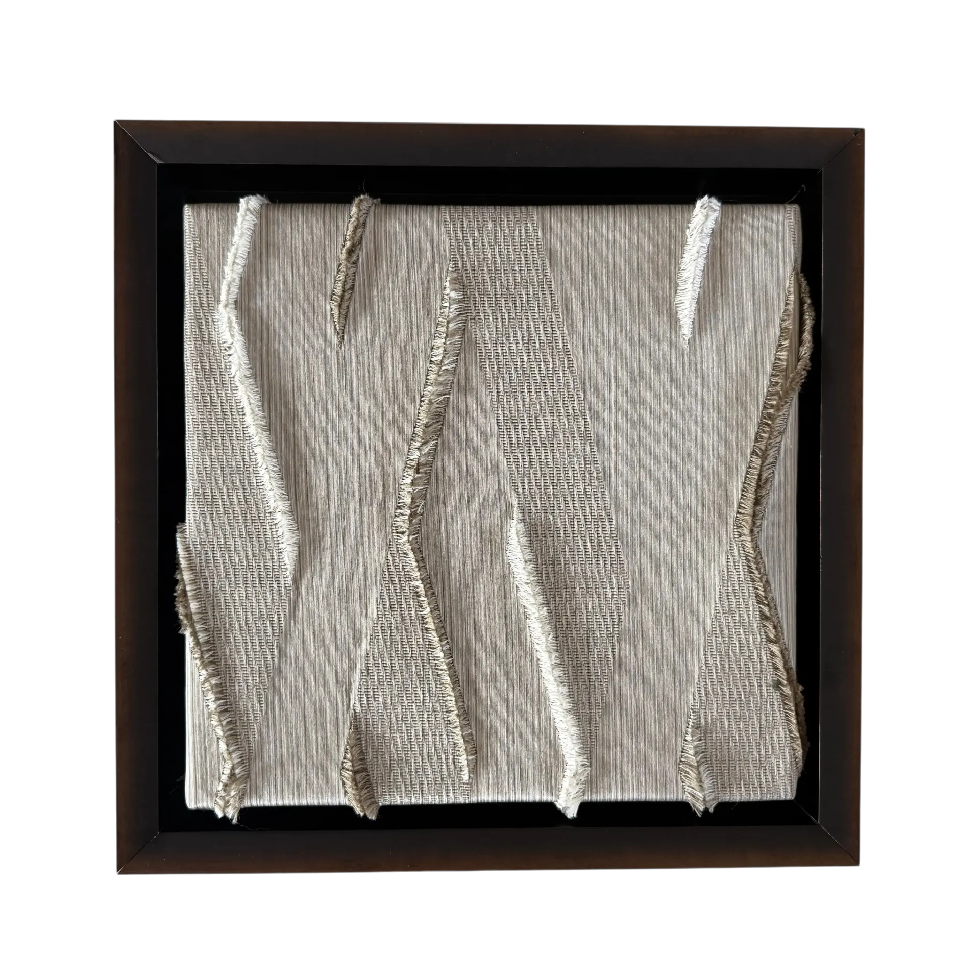 [102580] Wall Art Zado Off White (Wissellijst Gold, 30x30 cm)