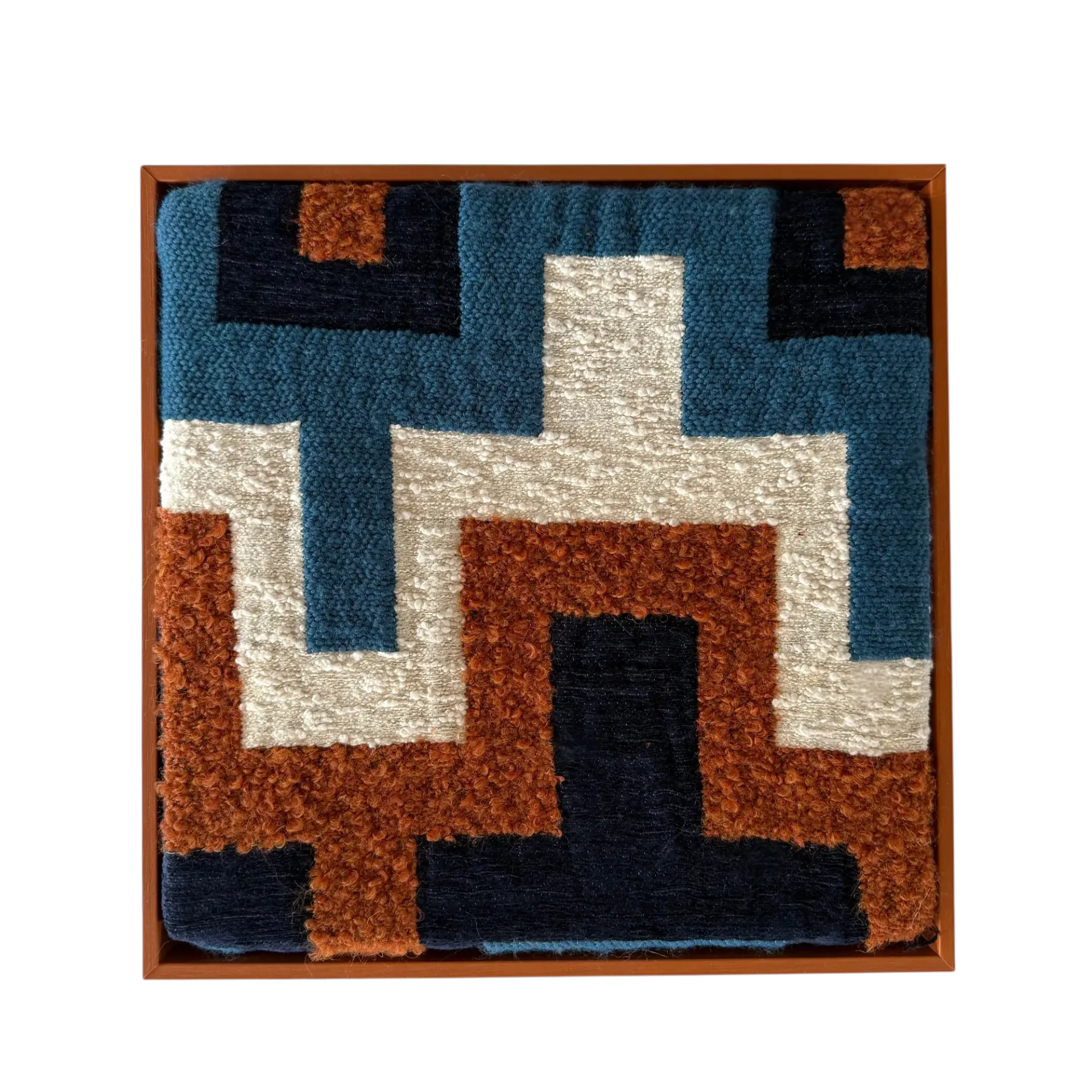 Wall Art Aronne Denim/Rust