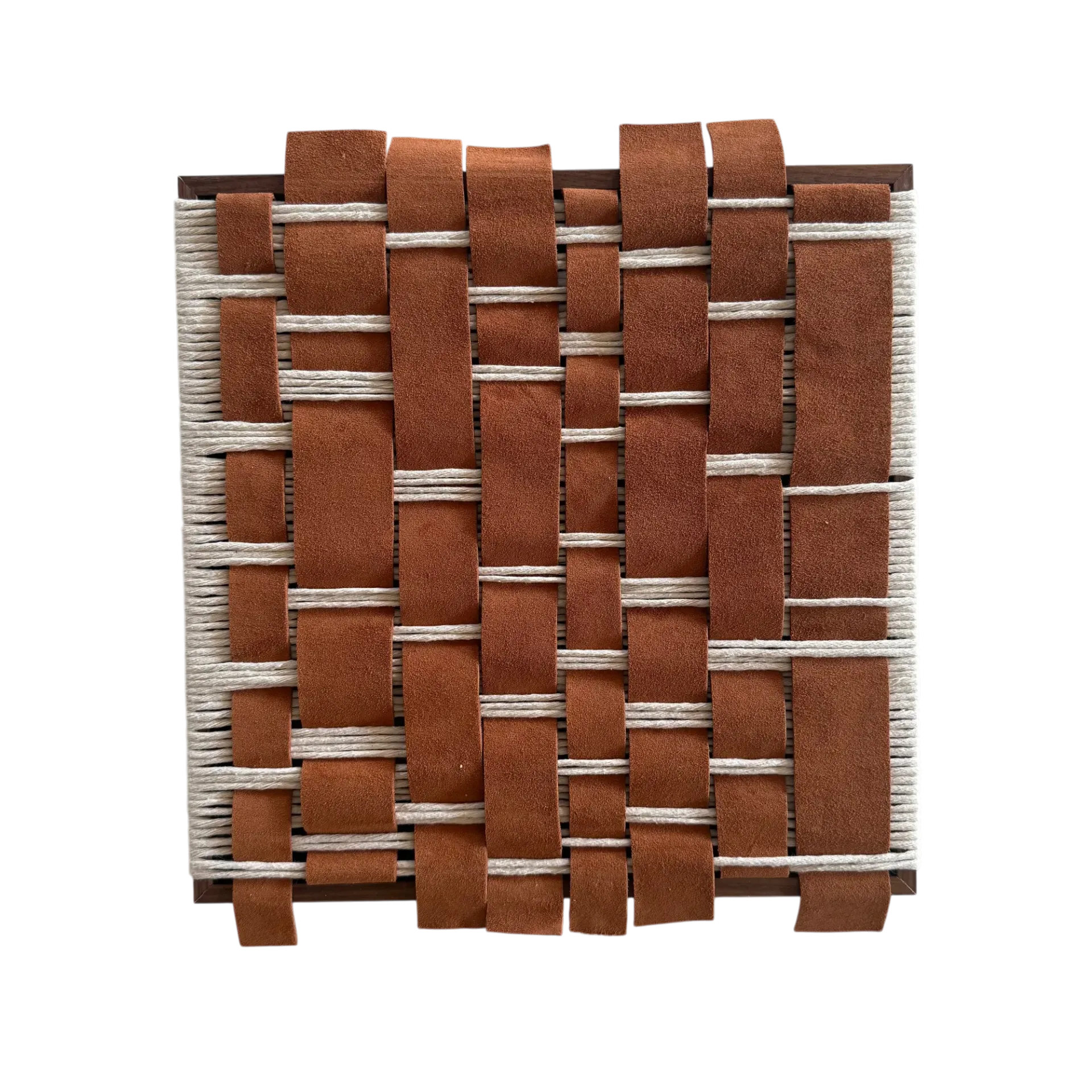 Wall Art Braided Alassio Rust
