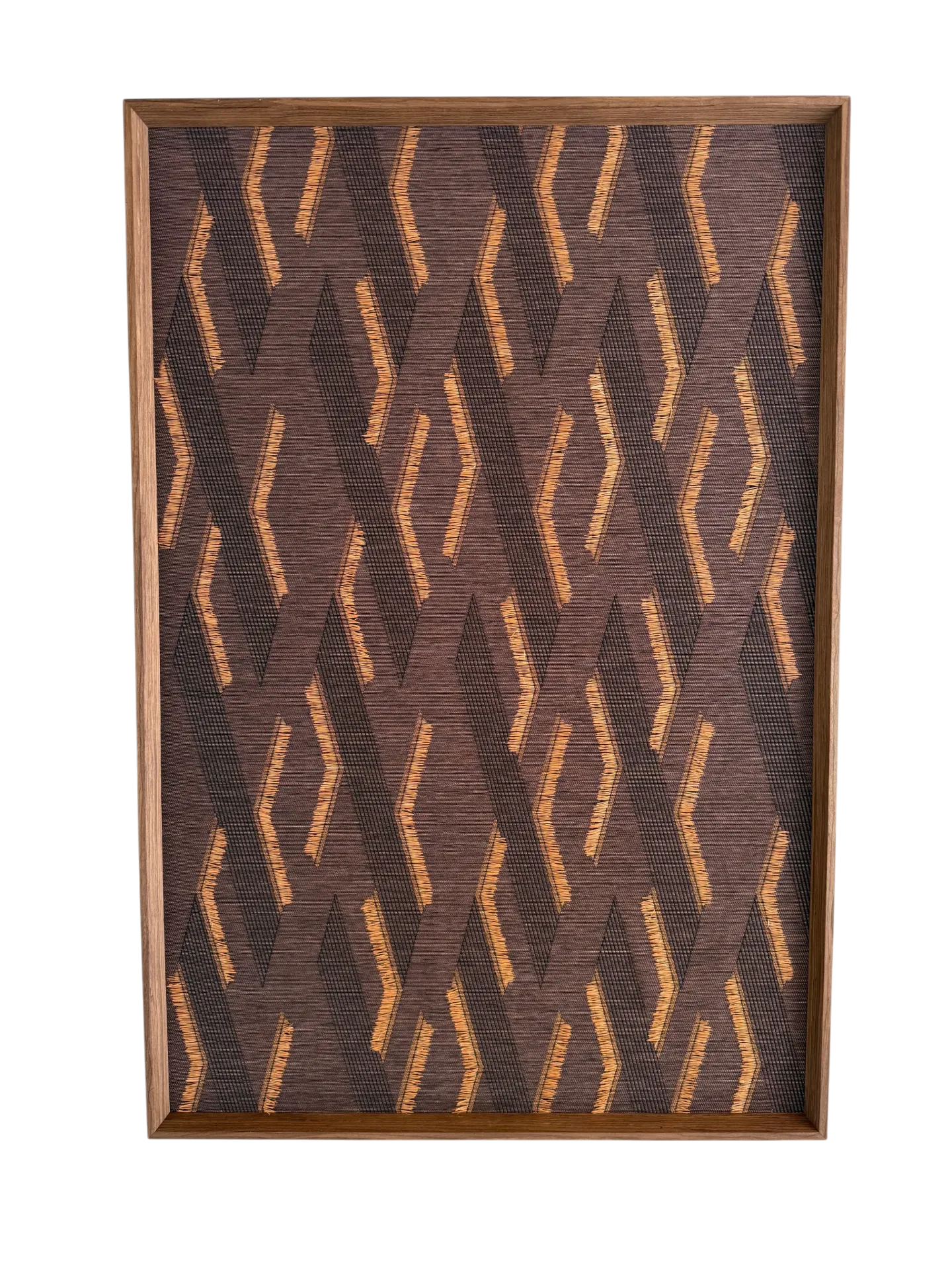 Wall Art Zaiza Burgundy/Camel