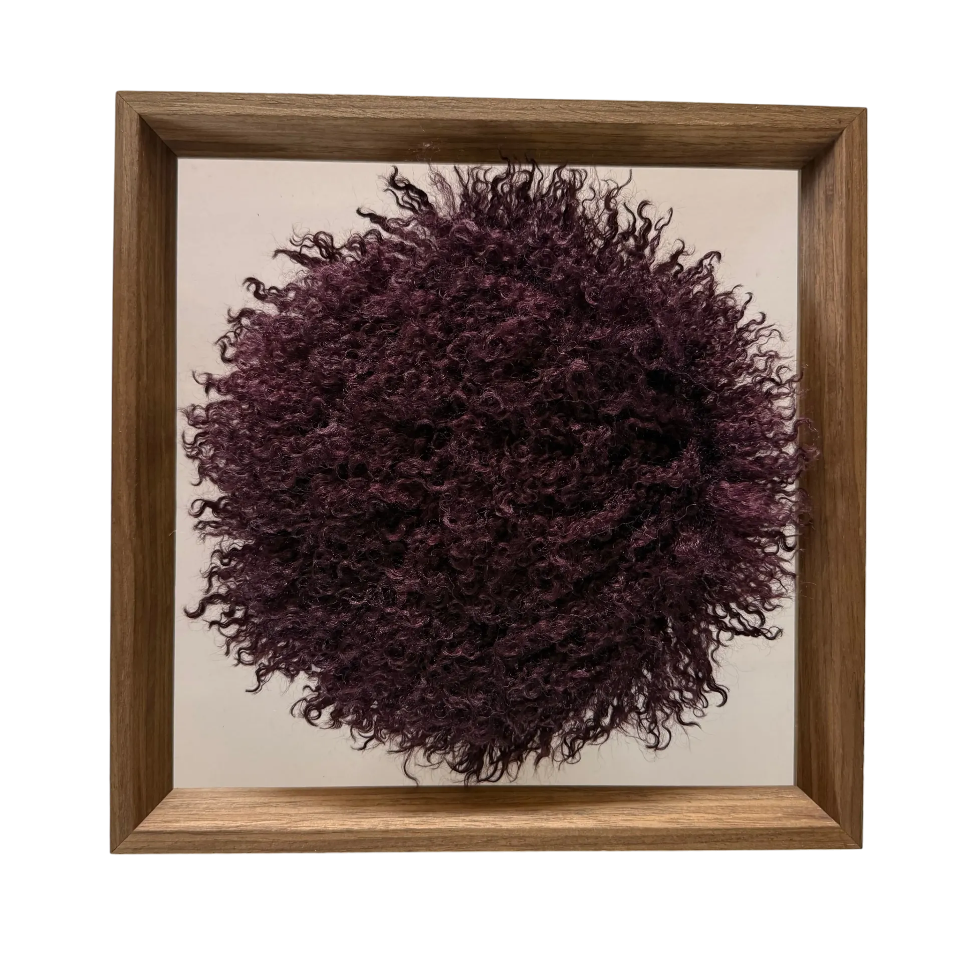[105296] Wall Art Plexi Aquino Burgundy 30x30 cm