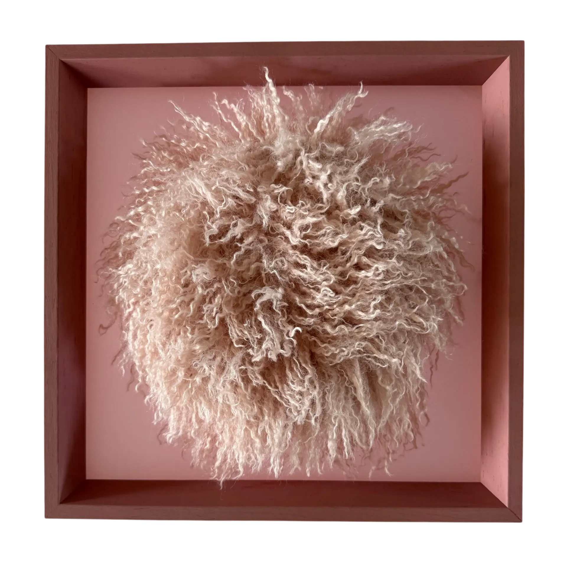 [105309] Wall Art Plexi Aquino Pink 30x30 cm