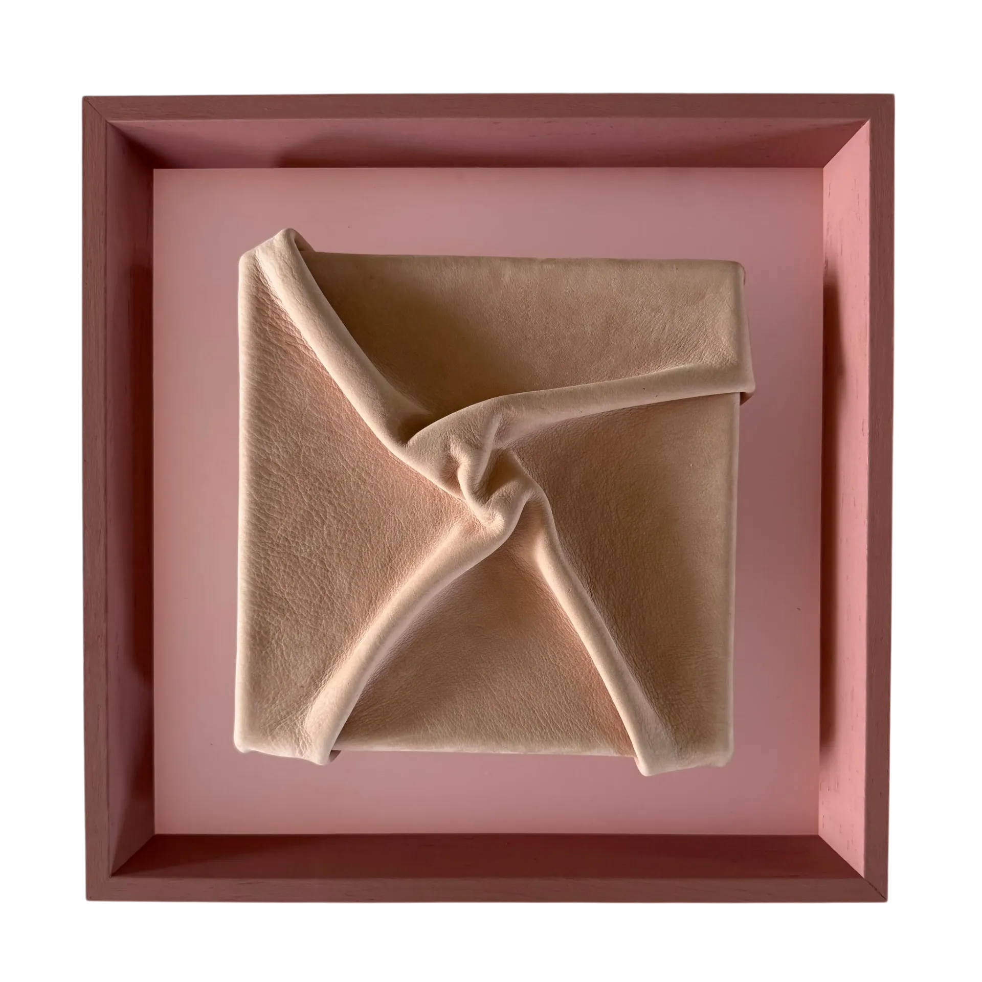 [105315] Wall Art Plexi Cesano Light Pink 30x30 cm